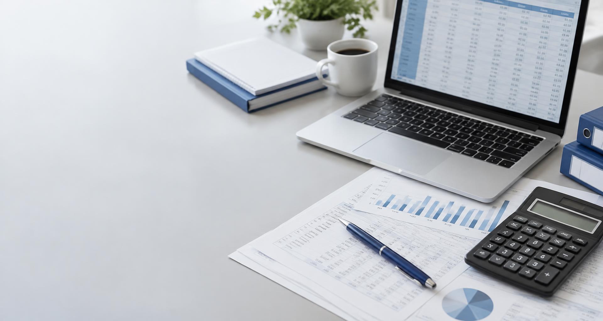 Folhas de cálculo e ferramentas de contabilidade